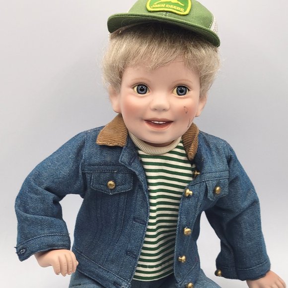 John Deere Porcelain Doll Collection BILLY - Picture 1 of 13
